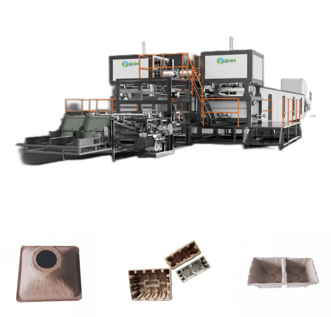 Buy cheap Seedling Tray Making Machine Reciprocating Pulp Molding Machine product