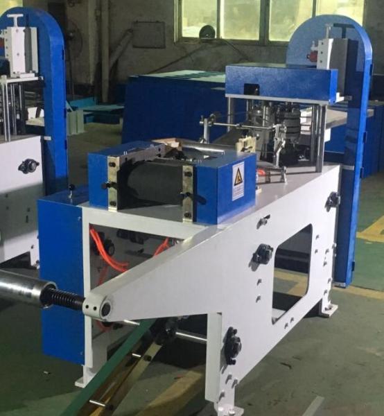 Quality 7.3Kw Toilet Paper Folder / Napkin Folding Machine 1/4 Folded Steel To Paper Embosing And Color Printing / for sale