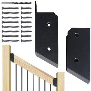 Buy cheap 2x4 Stair deck railing bracket connector 30 Degree Wood deck railing Bracket product