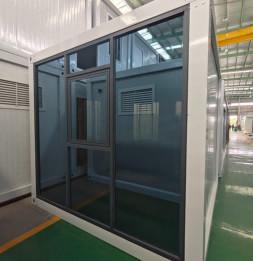 China Durable Office Building Folding Container House Various Application Temp Housing on sale