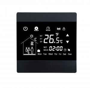 China Wall Mounted Underfloor Heating Programmable Thermostat on sale