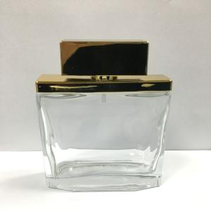 China 100ml Glass Cosmetic Spray Perfume Bottles Glass Perfume Bottles Makeup Packaging Personal Car on sale