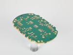 FR4 2 Layer Circuit Board Components With 0.1mm Min Line Spacing