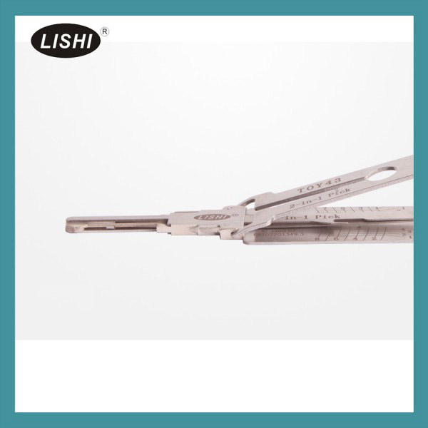 LISHI Toyota TOY43R Auto Locksmith Tools 2-in-1 8 Pin Auto Pick and Decoder