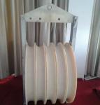 Large Diameter Conductor Cable Pulling Pulley Stringing Block MC Nylon Block