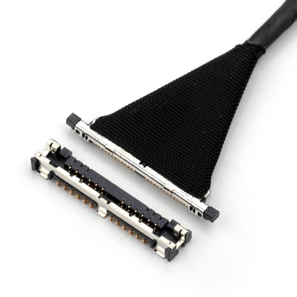 Quality DF56 Series Micro Coaxial Cable Connector 26P DF56-26-0.3SD To Matching Connector DF56-26S-0.3V for sale