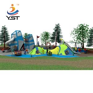 Buy cheap Outdoor Custom Playground Slides , Large Playground Equipment Slides product