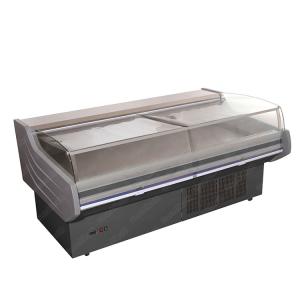 China Stainless Steel Meat Deli Display Refrigerator For Restaurant on sale