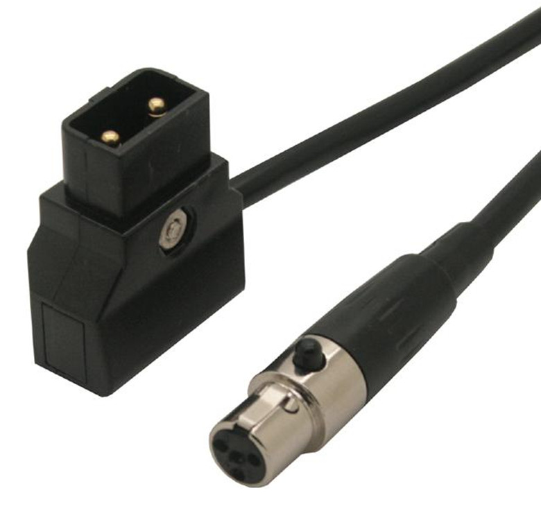 0.6M D-Tap Male to Tinny MINI XLR 4pin cable for VFM Monitor