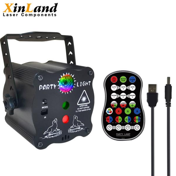 Quality 5w Mini Laser Stage Lighting DJ Disco Stage Light For Home Party for sale