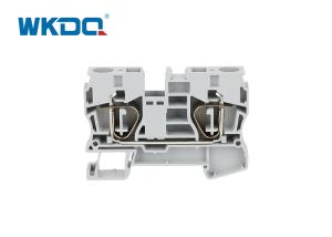 China JST 10 Spring Terminal Block Connector Screwless Din Rail Tension Clamp Plug on sale