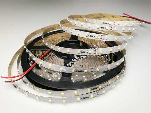 dc24v 60led 4.8w 3528 contant current 10mm width flex led strip light
