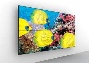 China 500nits brightness 4K LCD Display 55 ,  3.5mm narrow bezel videowall 3840 x 2160 high resolution on sale