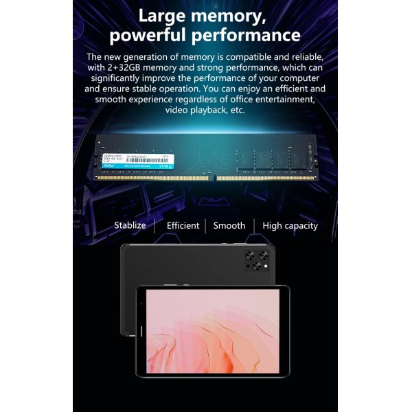 OEM 7 Inch 1024*600 Display Quad Core Android Tablet Smart Pad for Commercial Use