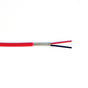 AFPF FEP Insulated Shielded Thermocouple Compensating Cable For Sensors