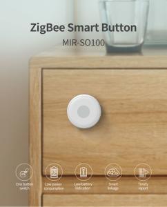Buy cheap Emergency Zigbee Panic Button 2.4GHz 100m Communication Distance Tuya Zigbee Button product