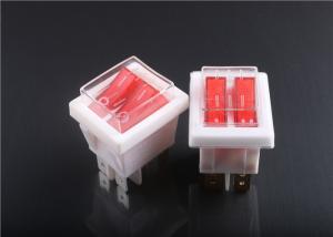 Electronic Control Double Rocker Switch ,  Juicer Switch With Waterproof Cover