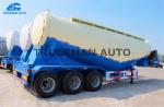 3 Axles 50 Tons Cement Bulk Carrier Truck Optional Volume Quick Loading