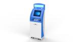 Windows 21 Inch Touch Screen Self Service Check In Kiosks With Pin Pad NFC Card