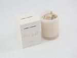 Customized Logo Home Scented Candles With Frosting Process Glass Jar