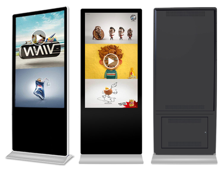 Ultra Thin LCD Advertising Player / AD Display OED ODM Acceptable