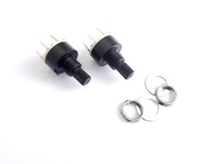 Plastic 16mm 8 Position Rotary Switch Single Pole  0.3A Heater Refrigerator