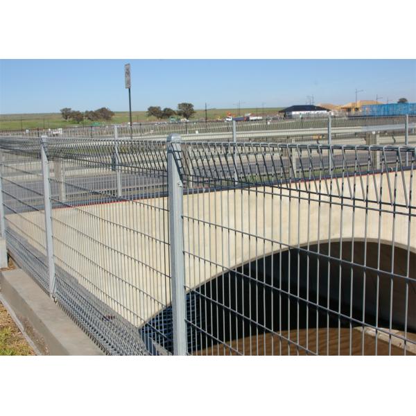 Galvanized Powder Coated Brc Mesh Roll Top Fence