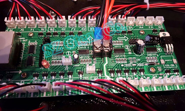 led digit module 7-segment led display 8 inch yellow color