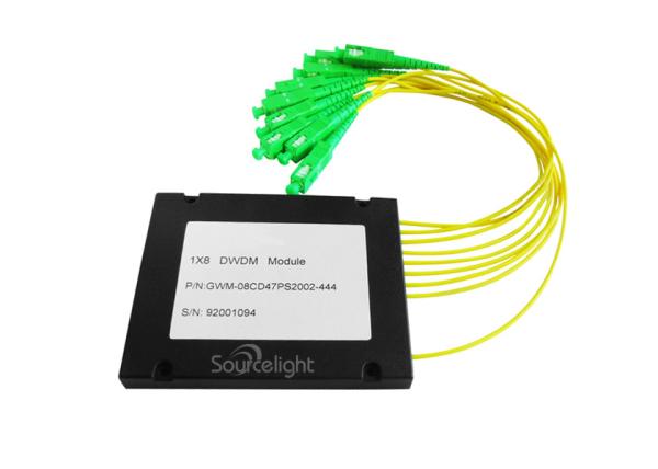 Quality Yellow 1x4 Cwdm Mux Demux Abs Type For Line Monitoring With 1270 1610nm Wavelength for sale
