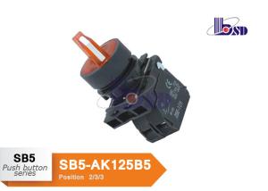 Buy cheap Commercial Handle Knob Push Button Switch SB5 Series / Lockable Selector Switch product