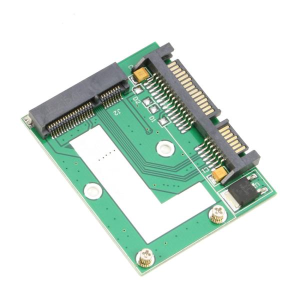 mSATA to SATA 22Pin 2.5inch HDD Converter Adapter Small Board for Half Full Size
