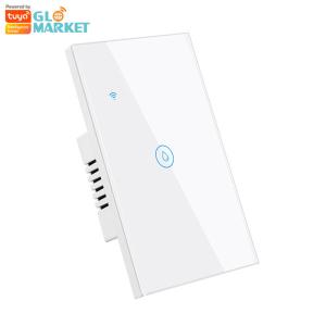 Buy cheap Glomarket Tuya Wifi Smart Water Heater Switch APP Remote Control US Boiler Touch Switch With Alexa Google For Smart Home product
