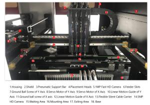 NXT Feeder SMD Production Line HWGC Smt Pick And Place Equipment