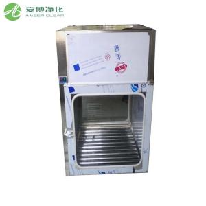 UV Light Stainless Steel Mechanical Interlock Cleanroom Pass Through Box