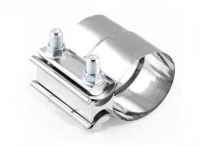 Car Part Stainless Steel Exhaust Sleeve Butt Joint Clamp Exhaust Pipe Sleeve Coupler 2.0 2.25 2.5 3.0 4.0