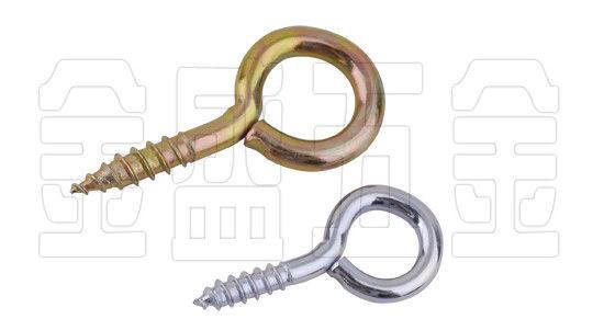 Quality BP/ZP Finished Metal Screw Hooks Eye Loop Screw Wide Application Range for sale