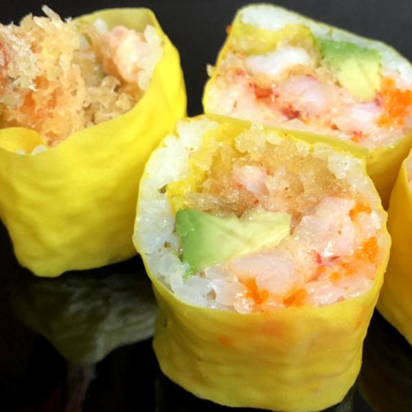 Quality Rainbow Sushi Wrapper Mamenori Sheets Sushi Soy Crepe for sale