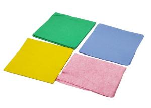 Multi - Purpose Non Woven Polyester Viscose Fabric Clean Cloth Super Absorbent