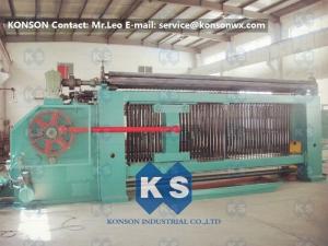 Double Rack Drive Gabion Mesh Machine , Twisting Metal Hexagonal Wire Mesh Machine