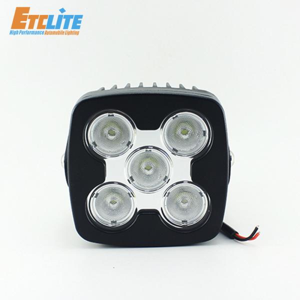 Quality IP66 Truck Mounted Work Lights , 12v Led Flood Lights Tractor 50W for sale