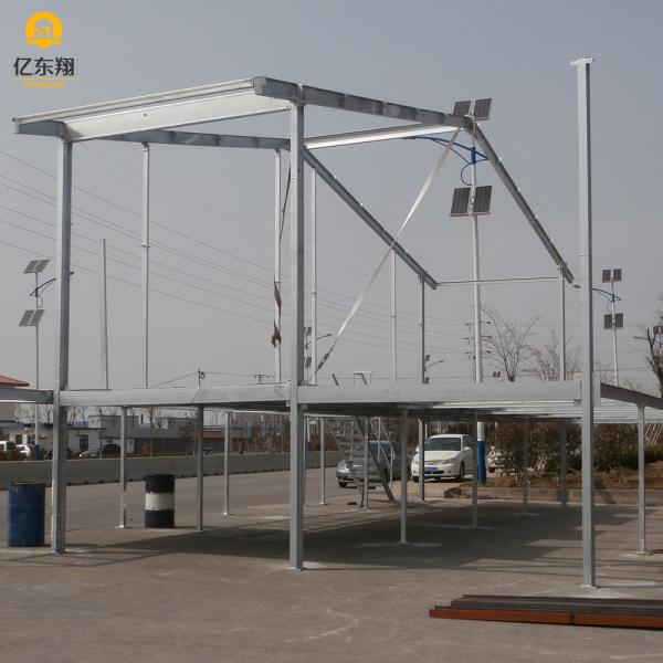 Quality Customized Steel Workshop With Galvanized Purlin Roof And Z Or C Purlin Main Steel Frame for sale