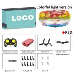 Mini Multifunctional LED Light Display Drone with Customized Text Editing App
