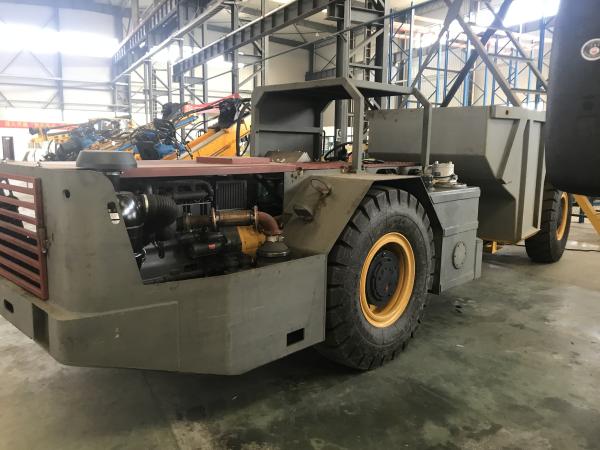 Quality Underground Mining Haul Truck , Automatic Loader Big Yellow Dump Truck for sale