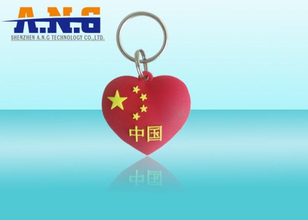 Quality Waterproof Cute silicone NFC RFID Smart Key fobs for Time Attendance for sale