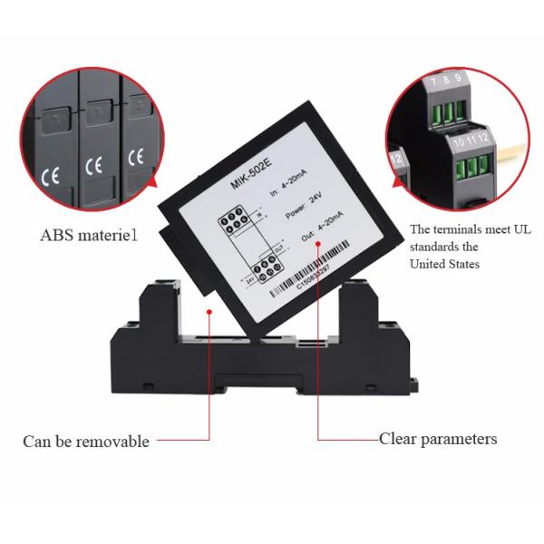 4-20mA Temperature Anolog Signal Isolator Isolated Amplifier Thermocouple Transmitter