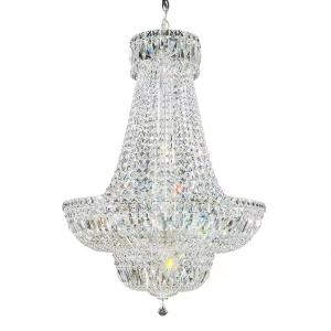 Modern Hotel Lobby Villa Decoration Pendant Light Custom Large Project Luxury LED Crystal Chandelier