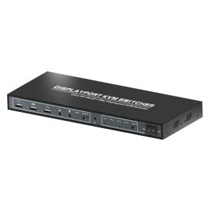 China ROHS Black 4 X 1 1080P HDMI DP KVM Switch on sale