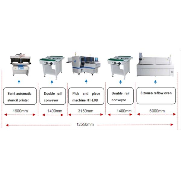 CCC LED Bulbs 24 Heads Making Mounter dual system 90000 CPH LED Mounting Machine