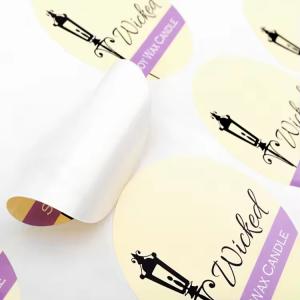 Waterproof Permanent Adhesive Anti Counterfeiting Label Customized