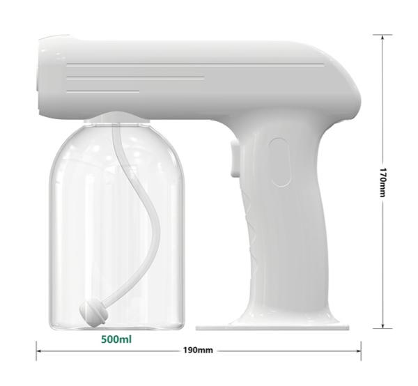 Quality Lithium Battery Powered Nano Disinfectant Spray For 1-2m Spray Distance for sale
